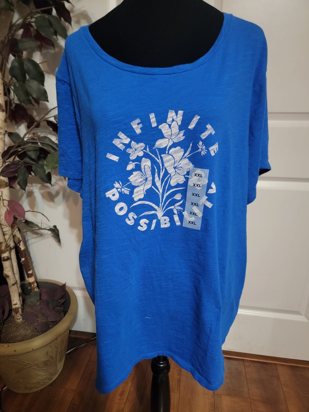 Old Navy Royal Blue Short-Sleeve Graphic Tee